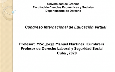 1.4 El carácter integrador de la evaluación desde la asignatura de Derecho Laboral y Seguridad Social