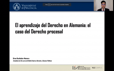 El Aprendizaje del derecho en Alemania: el caso del  derecho procesal