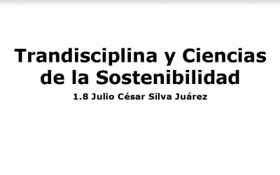 1.8 Trandisciplina y Ciencias de la Sostenibilidad