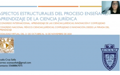 2.4 Aspectos Estructurales de la Enseñanza Aprendizaje en la Ciencia Jurídica