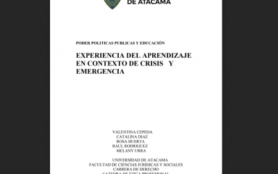 2.6 El aprendizaje del Derecho durante las crisis.